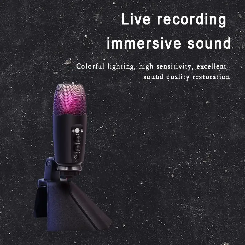 Madingas Kondensatoriaus Mikrofonas Gyventi Dubliavimą ir HD Įrašymo . ' - ' . 3