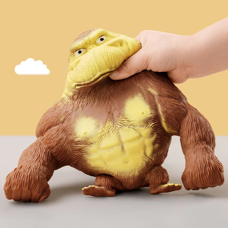 Mielas Išspausti Žaislai Didelis Milžinas Antistress Orangutan Fidget Žaislai Elastinga Beždžionė Juokinga Gorila Įtempių Žaidimai Mini Žaislai Vaikams . ' - ' . 2