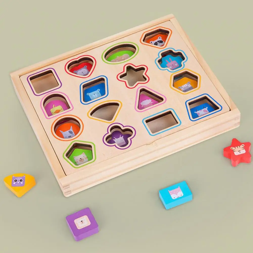 Naujoviškas Smegenų Žaidimas, Burr-nemokamą Išsamią Medinių Blokų Ankstyvojo Lavinimo Žaislai, Patrauklus, Kūdikių Žaislai, Vaikų Žaislai . ' - ' . 0