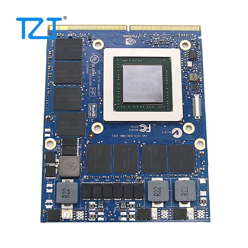 TZT GTX980M Grafika Kortelės N16E-GX-A1 8G GDDR5 Grafinės Kortelės Priedų Pakeitimo Nešiojamas kompiuteris MSI DELL . ' - ' . 0